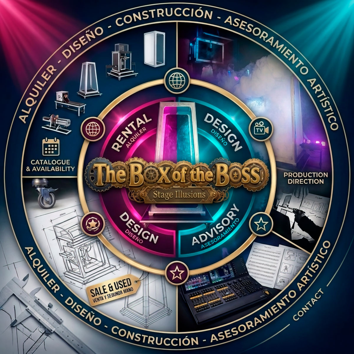 Servicios The Box of the Boss — Stage Illusions